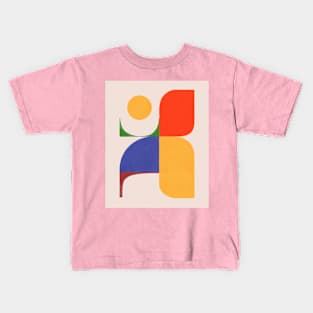 RGBY Geometric Kids T-Shirt